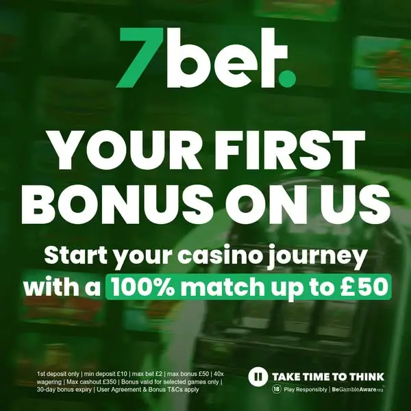 Кадр рекламы 7bet.co.uk