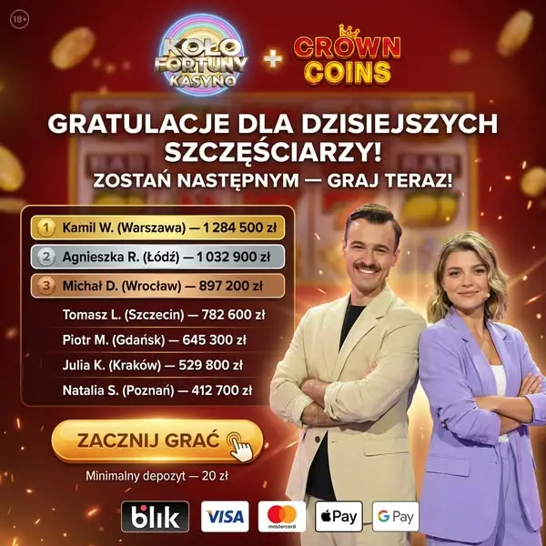Кадр рекламы Koło Fortuny Kasyno