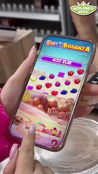 Кадр рекламы SWEET Bonanza
