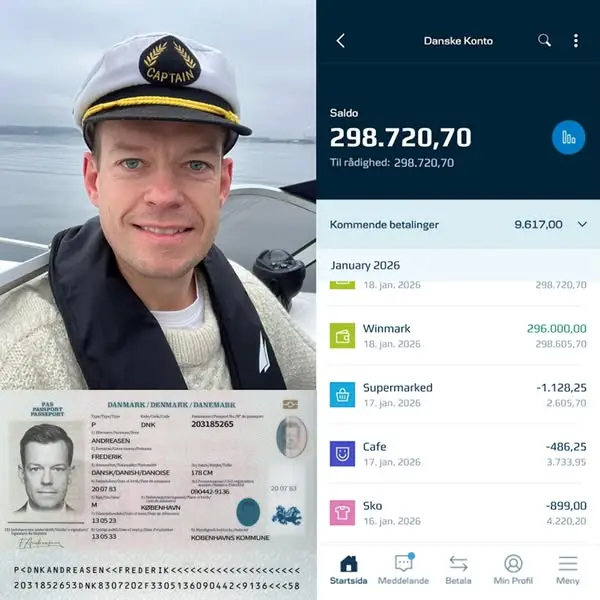 Кадр рекламы Frederik Andreasen 