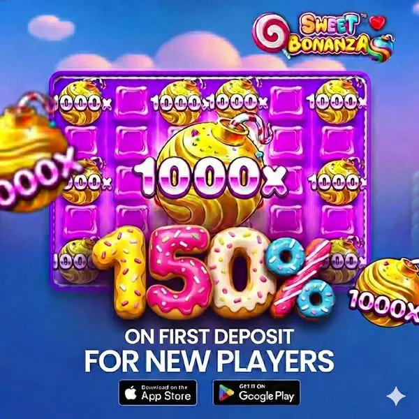 Кадр рекламы Sweet Bonanza