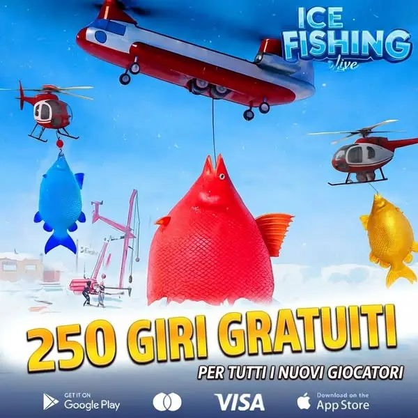 Кадр рекламы Ice Fishing Live