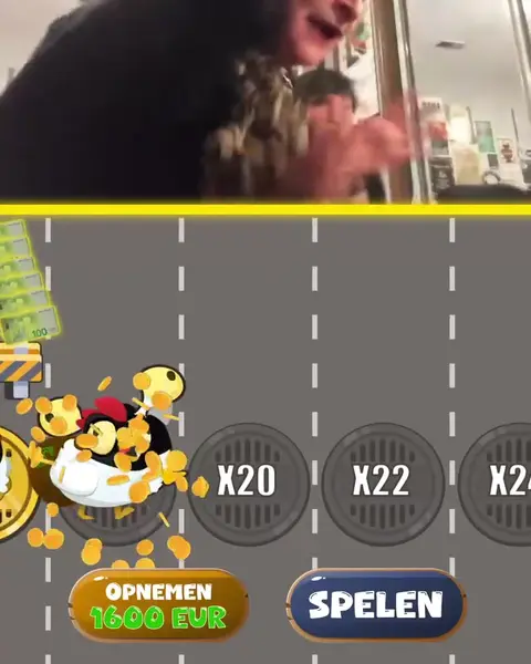 Кадр рекламы Chicken Road