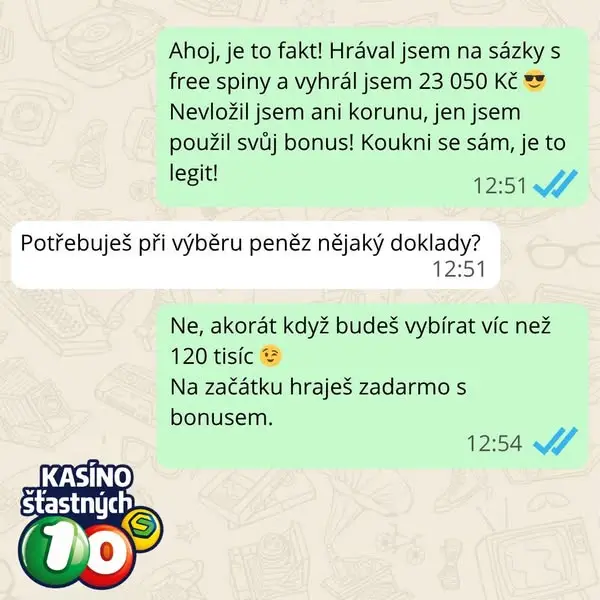 Кадр рекламы Štastných Kasino