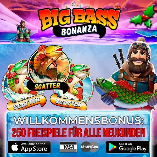 Кадр рекламы Big Bass Bonanza UK