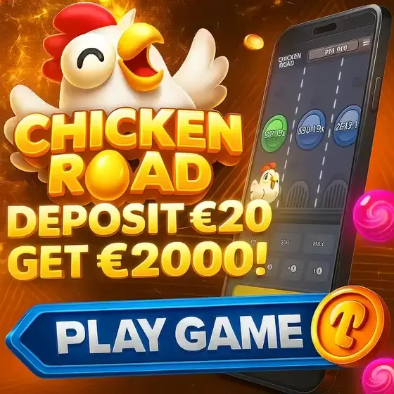 Кадр рекламы Chiken Road