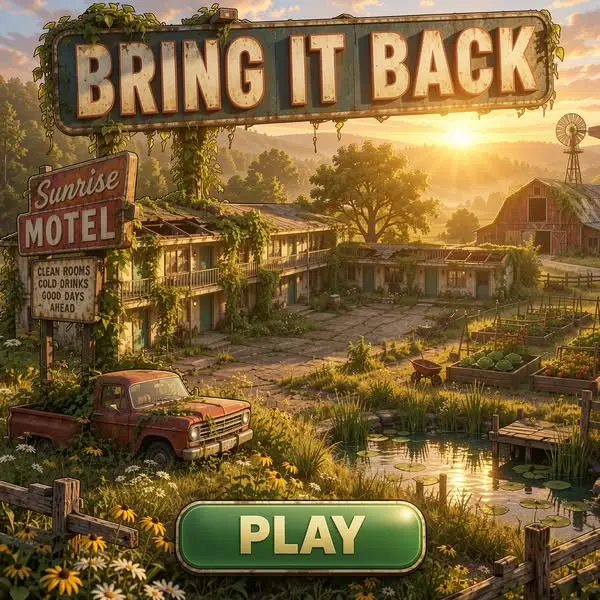 Кадр рекламы Taonga: The Island Farm