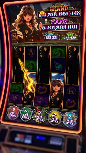 Кадр рекламы Harry Potter Casino