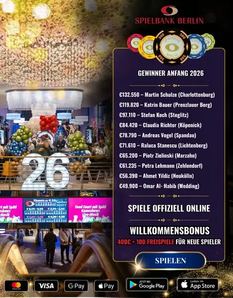 Кадр рекламы Die Spielbank Deutschland