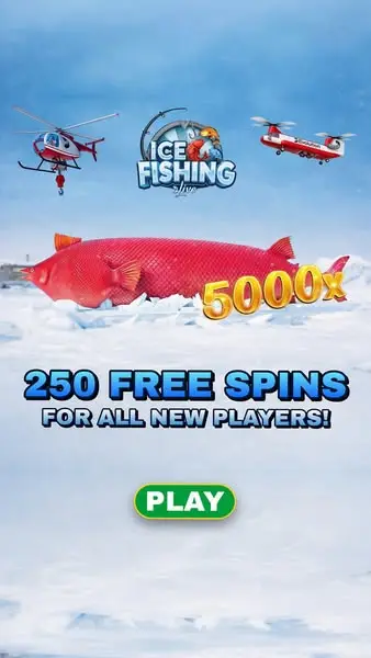 Кадр рекламы Ice Fishing live