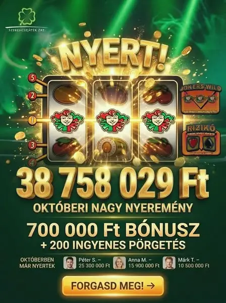Кадр рекламы Legendás magyar slotok