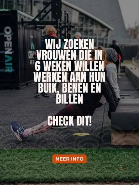 Кадр рекламы OpenAir Fitness Amsterdam