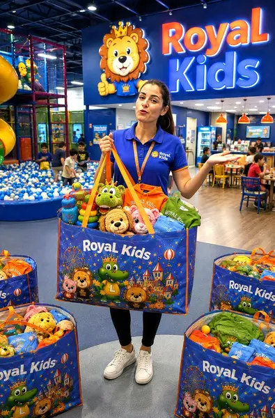 Кадр рекламы Le Royaume des Enfants