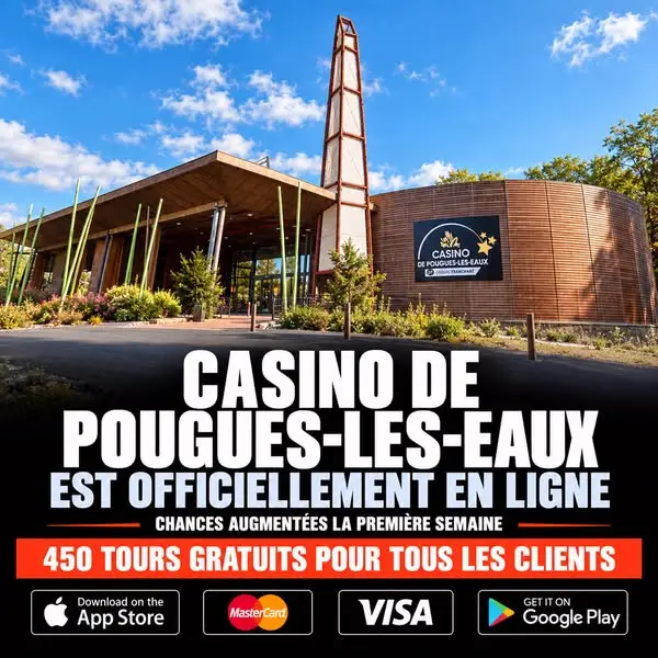Кадр рекламы Casino Pougues Les Eaux