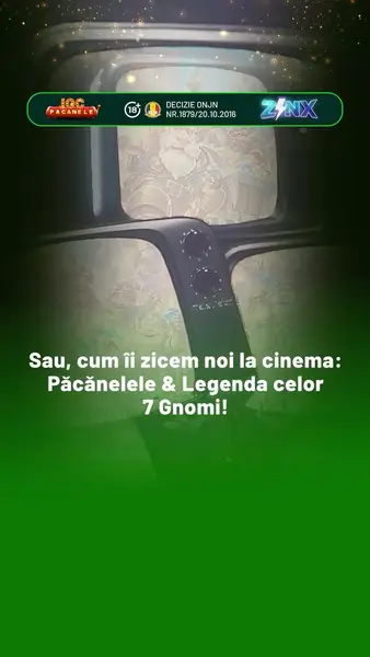 Кадр рекламы Joc Pacanele