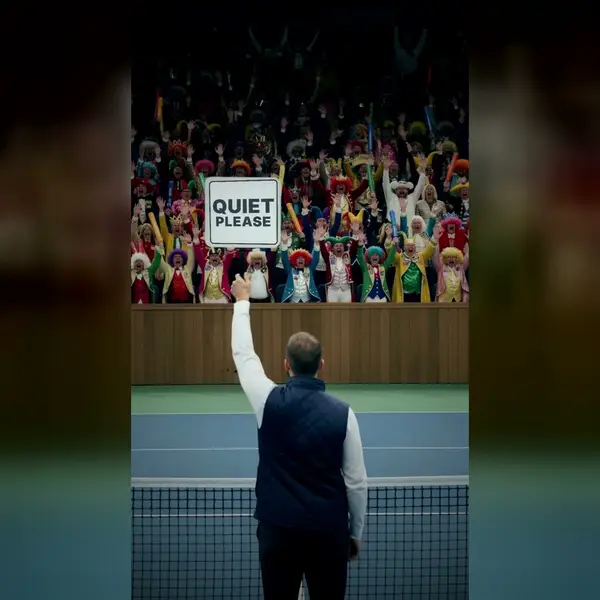 Кадр рекламы Topshot Tennis