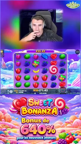 Кадр рекламы Sweet Bonanza Win