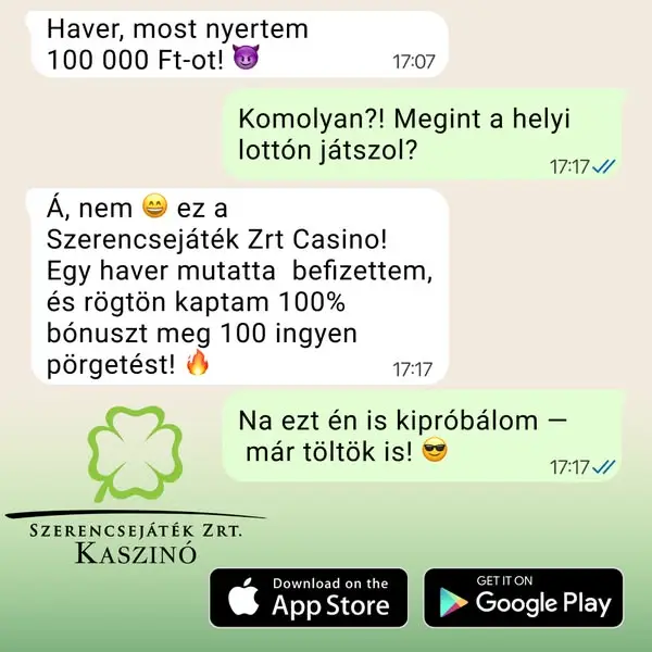 Кадр рекламы Játékszalon