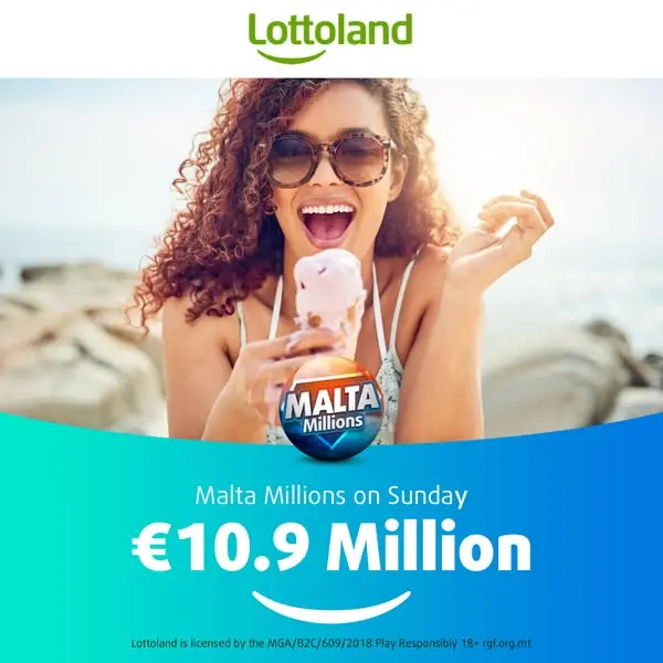 Кадр рекламы Lottoland Malta