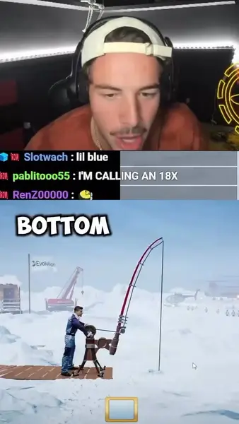 Кадр рекламы Ice Fishing Evolution