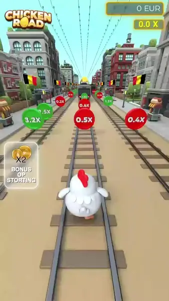 Кадр рекламы Chicken Flow
