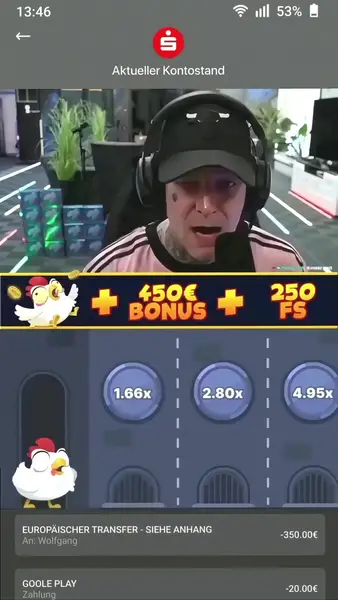 Кадр рекламы Chicken Game