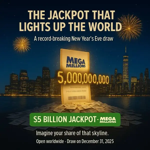 Кадр рекламы The Lottery News USA