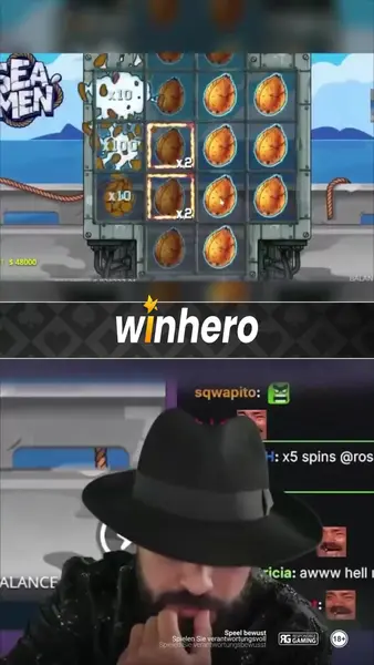 Кадр рекламы WinHero EU casino