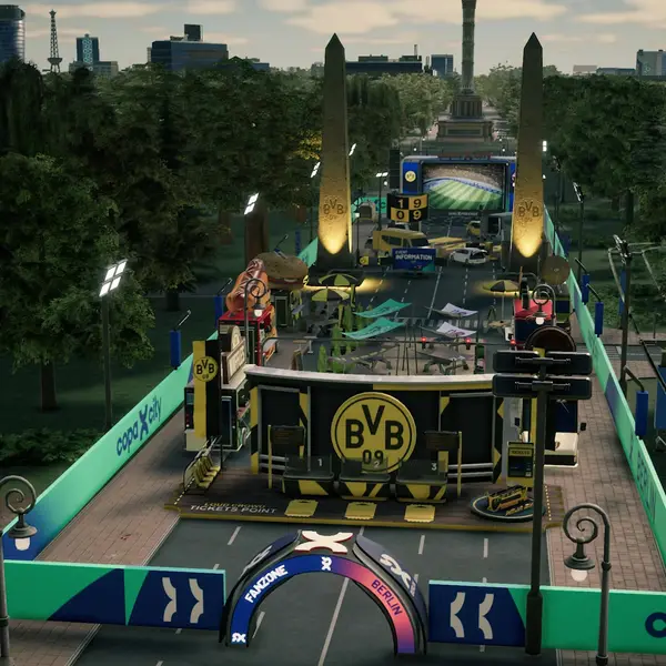 Кадр рекламы Copa City