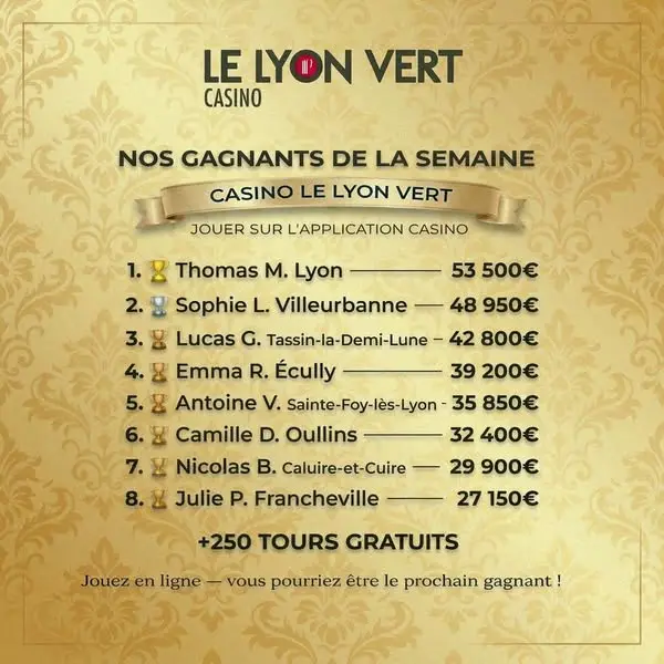Кадр рекламы Сasino Le Lyon Vert