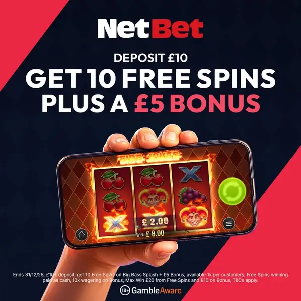 Кадр рекламы NetBet Casino