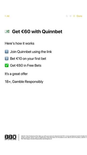 Кадр рекламы Best Betting Offers
