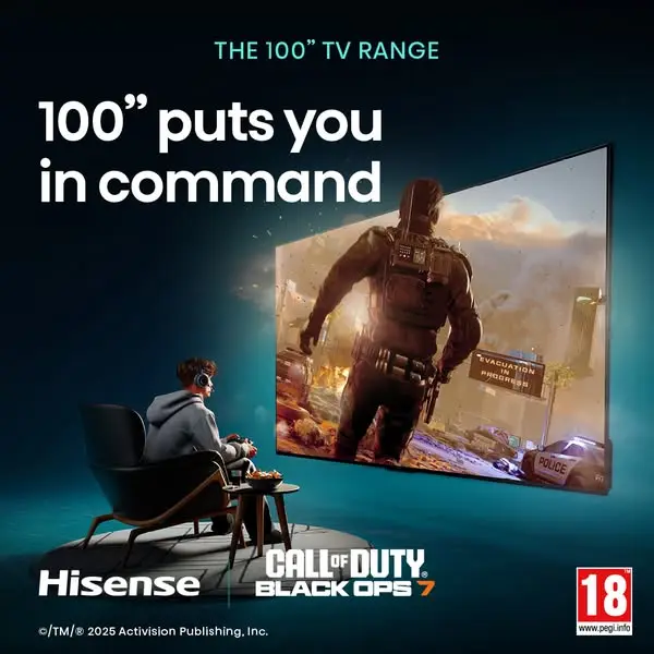 Кадр рекламы Hisense