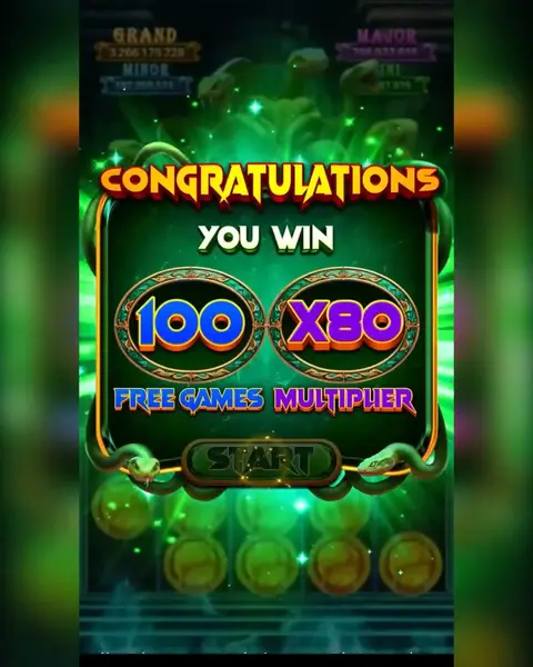 Кадр рекламы Medusa’s Madness Casino