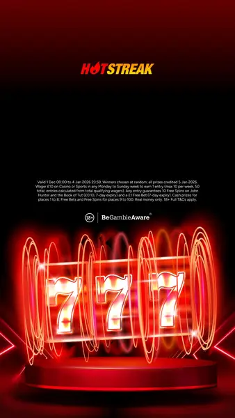 Кадр рекламы Hot Streak Casino