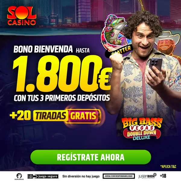 Кадр рекламы Solcasino