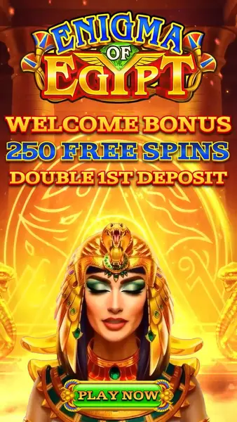 Кадр рекламы Enigma of Egypt Jackpot