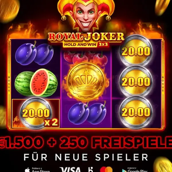 Кадр рекламы Royal Joker