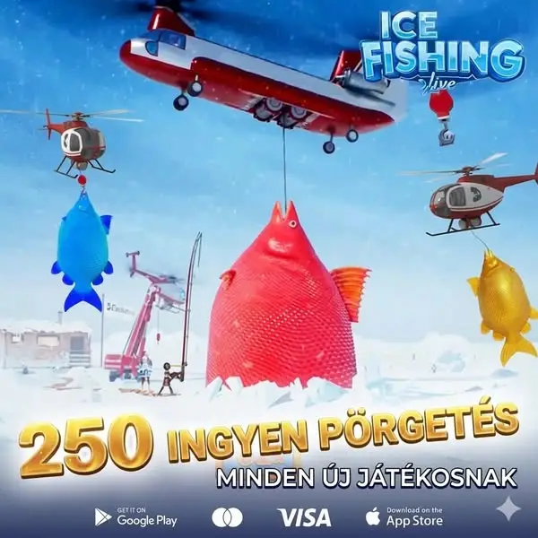 Кадр рекламы Ice Fishing Game