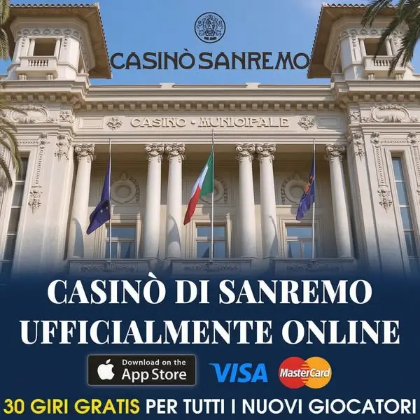 Кадр рекламы Casinò Municipale di Sanremo