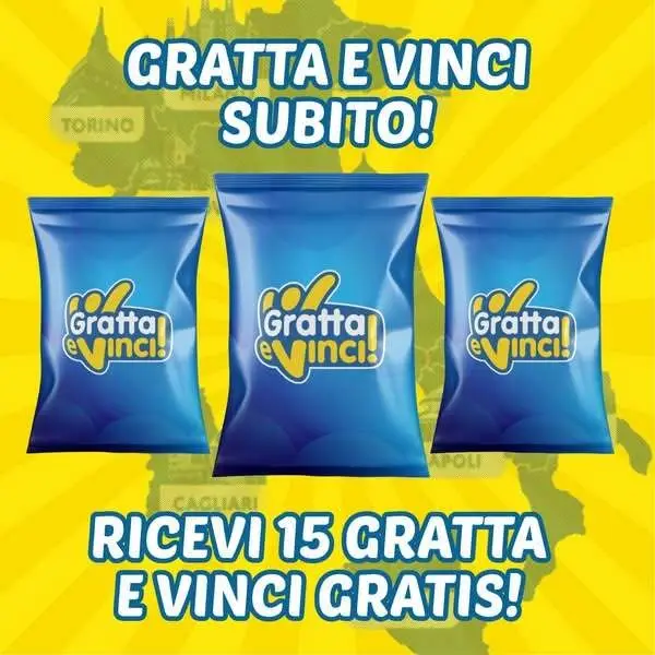 Кадр рекламы Online Gratta e Vinci