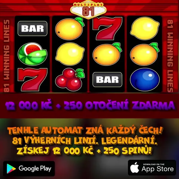 Кадр рекламы Praha Jackpot