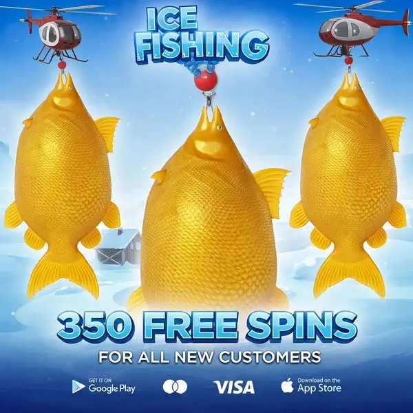 Кадр рекламы Ice Fishing