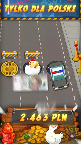 Кадр рекламы Chicken2Road