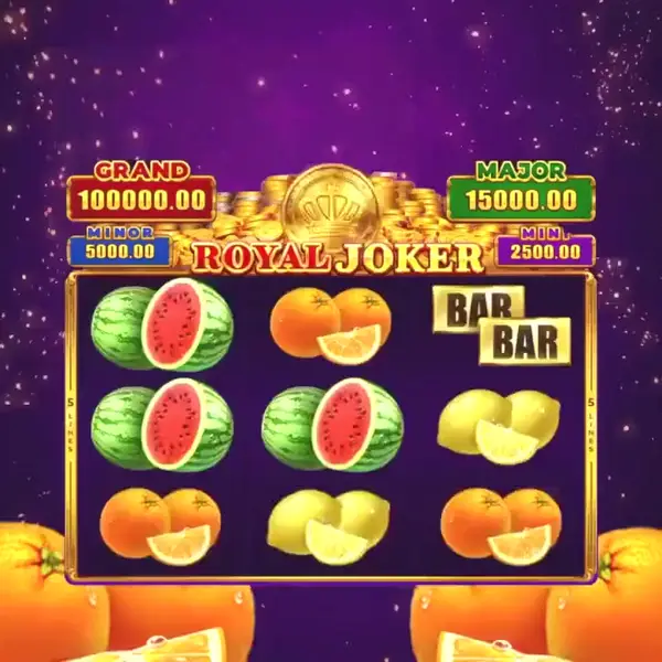 Кадр рекламы Royal Fortune