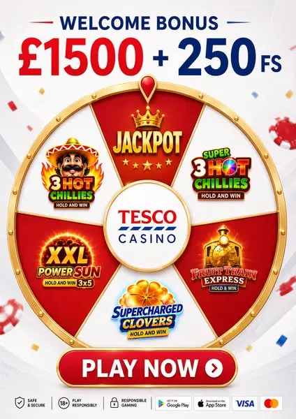 Кадр рекламы Tesco Casino