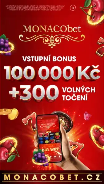 Кадр рекламы MonacoBet - online kasino CZ