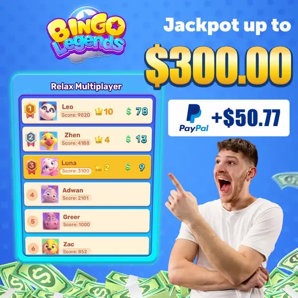 Кадр рекламы Fantastic Bingo Paradise