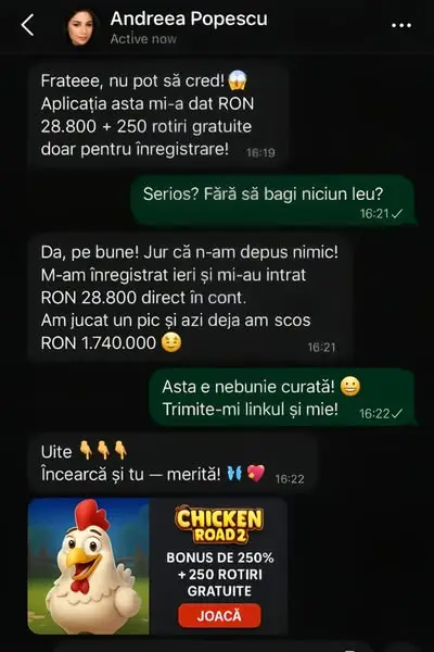 Кадр рекламы Chicken Road