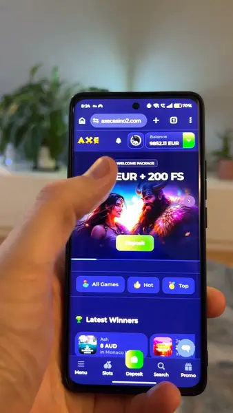 Кадр рекламы Axe IE Slots